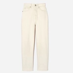 Everlane Way-High Jean - Ecru 26 Tall